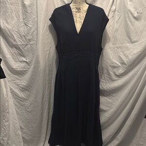 Joe's Blue gauze Sleeveless V-Neck Maxi Dress